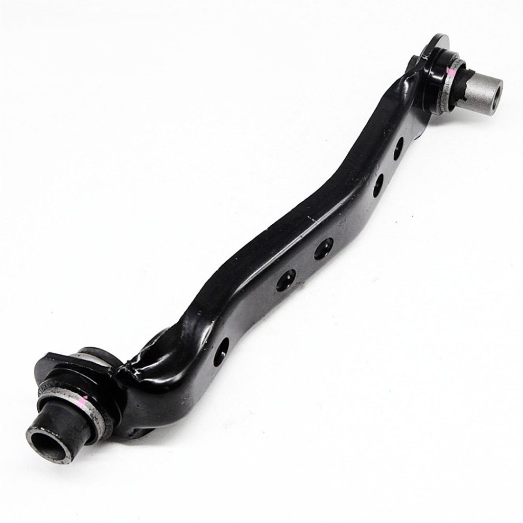 BRAZO DE CONTROL SUSPENSION DELANTERO IZQUIERDO NISSAN TIIDA (curvo 2 bujes) 2007/2018