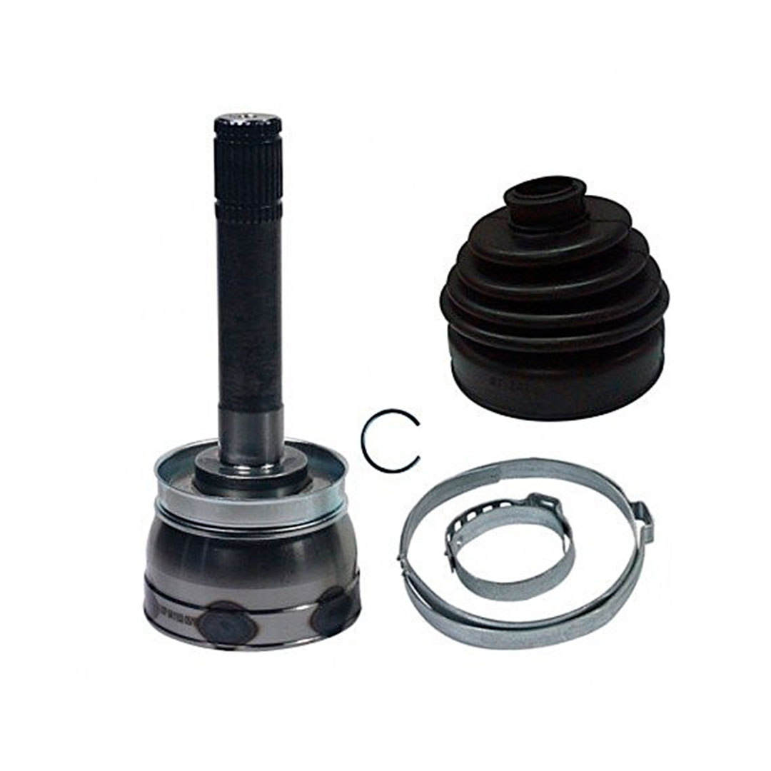893 PUNTA EJE LADO RUEDA NISSAN FRONTIER D22 4WD 1996/2012 EXT 28 X INT 25 TOPE